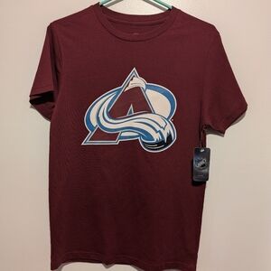 Maroon Graphic T-Shirt Colorado Avalanche Size SP Adult Brand New With Tag